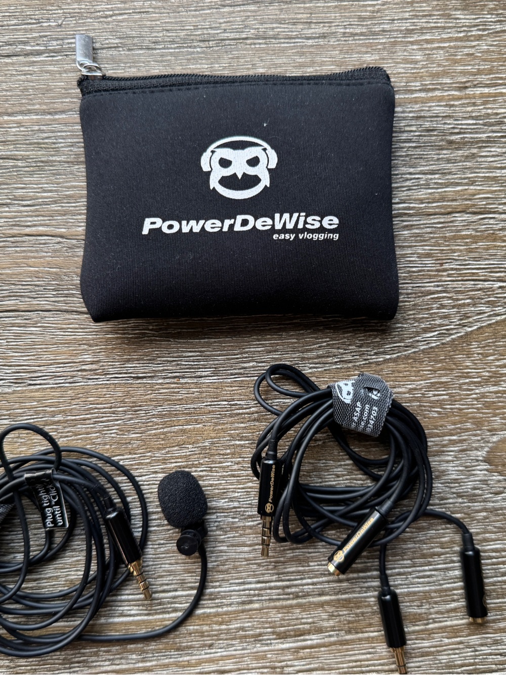 PowerDeWise Lavalier Microphone Kit